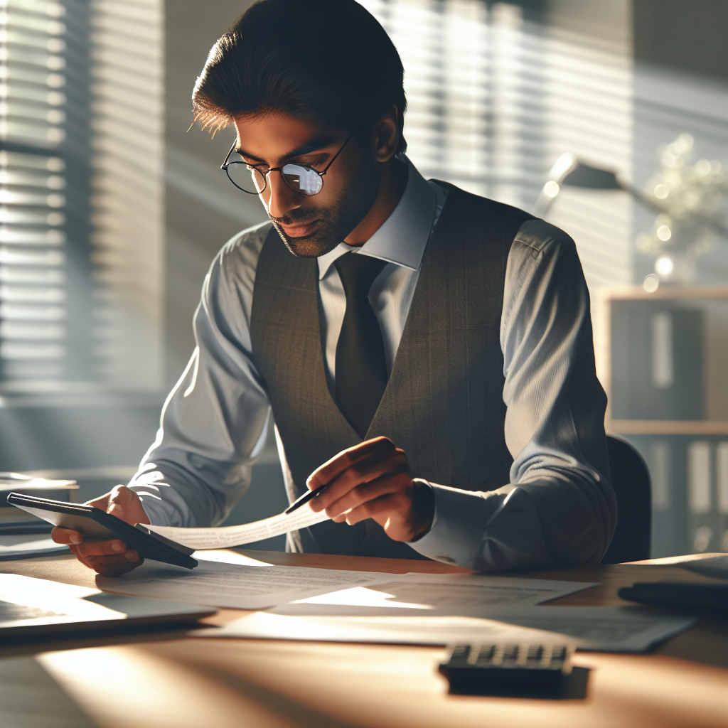 Accountant onderzoekt verdacht bonnetje voor fraudepreventie