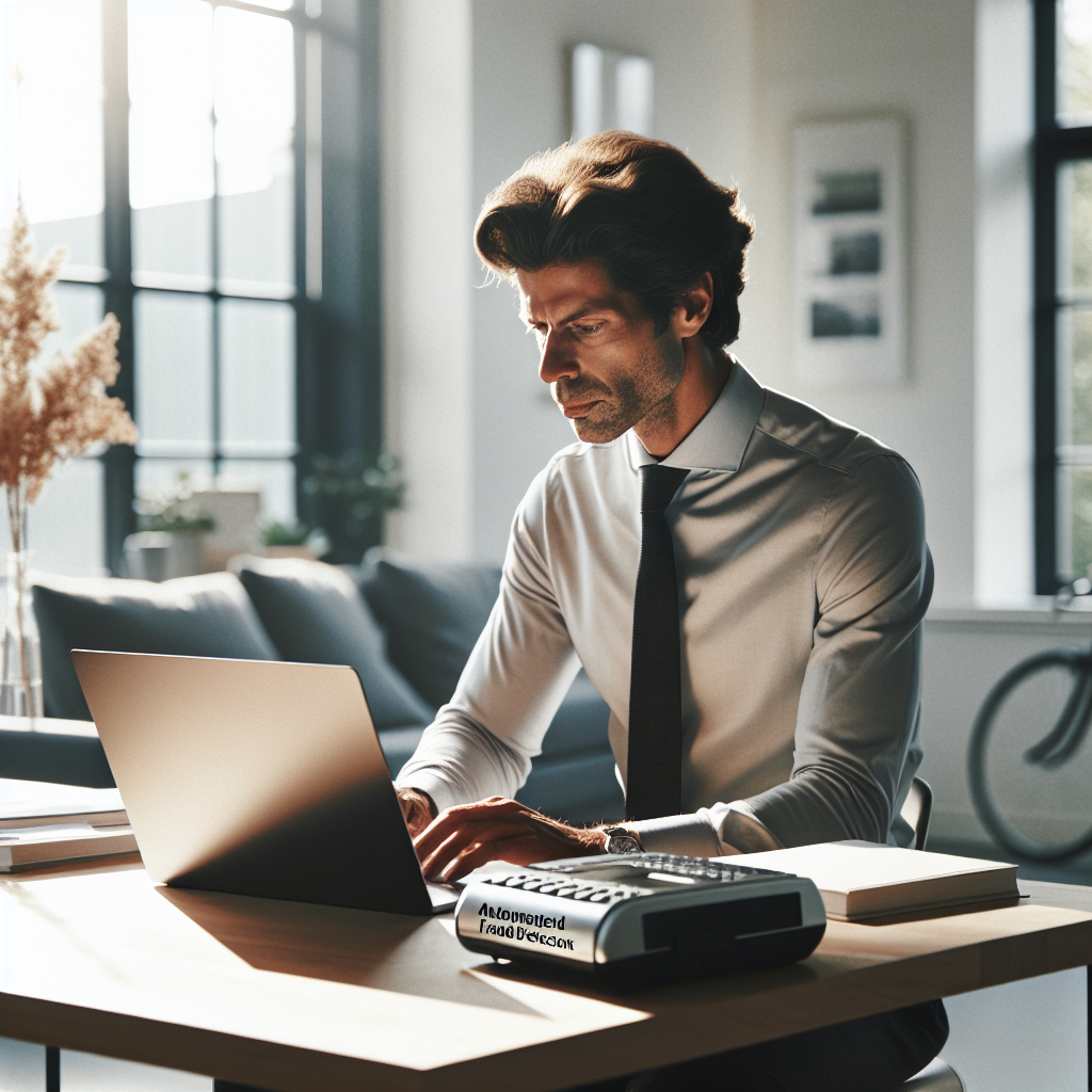 Ondernemer installeert fraude detectie software, MKB 2025