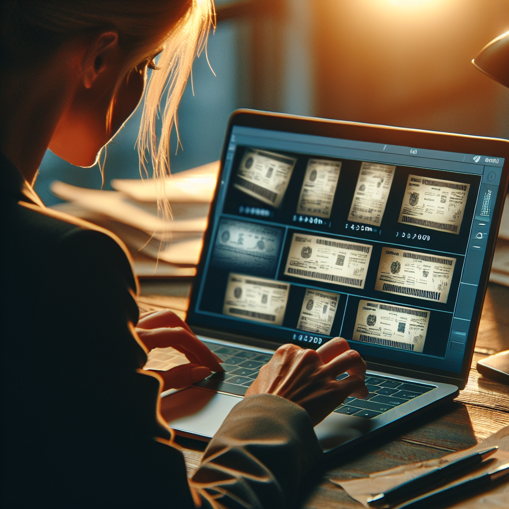 Ondernemer herkent nep bonnetjes op laptopscherm