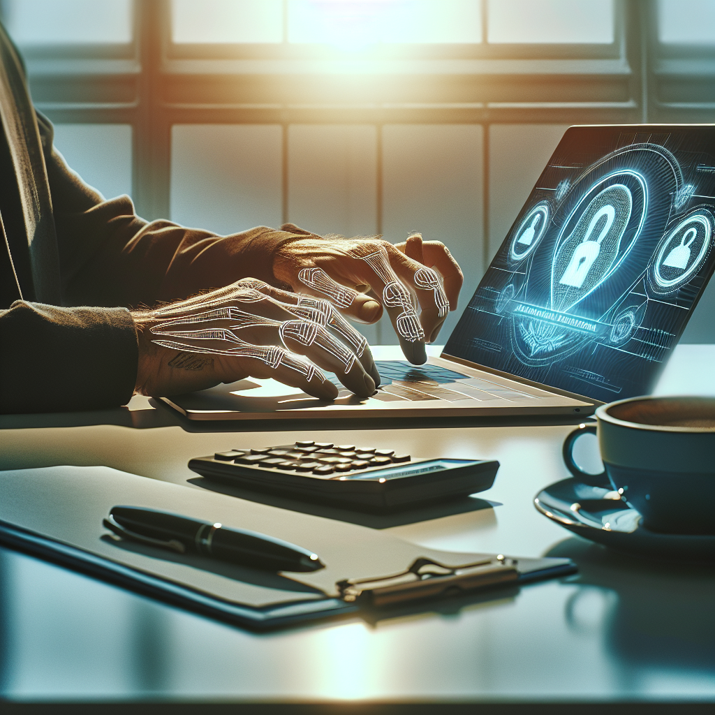 MKB eigenaar stelt fraude detectie software in op laptop